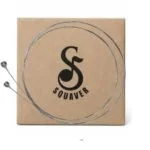 Squaver E 1st Acoustic Guitar Strings (Set of 2) – Extra Light High E Strings for Bright Tone